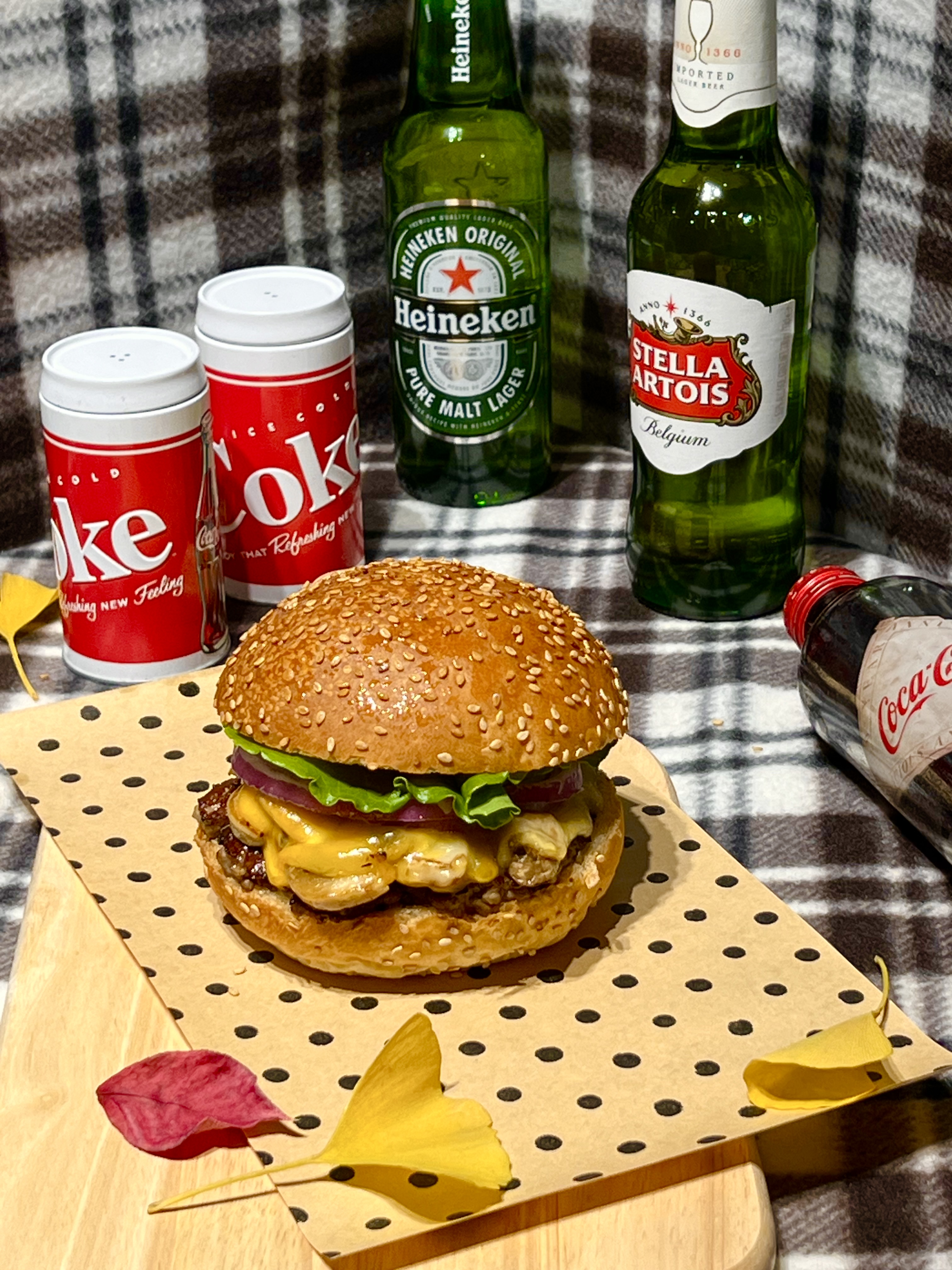 머쉬룸 치즈 버거