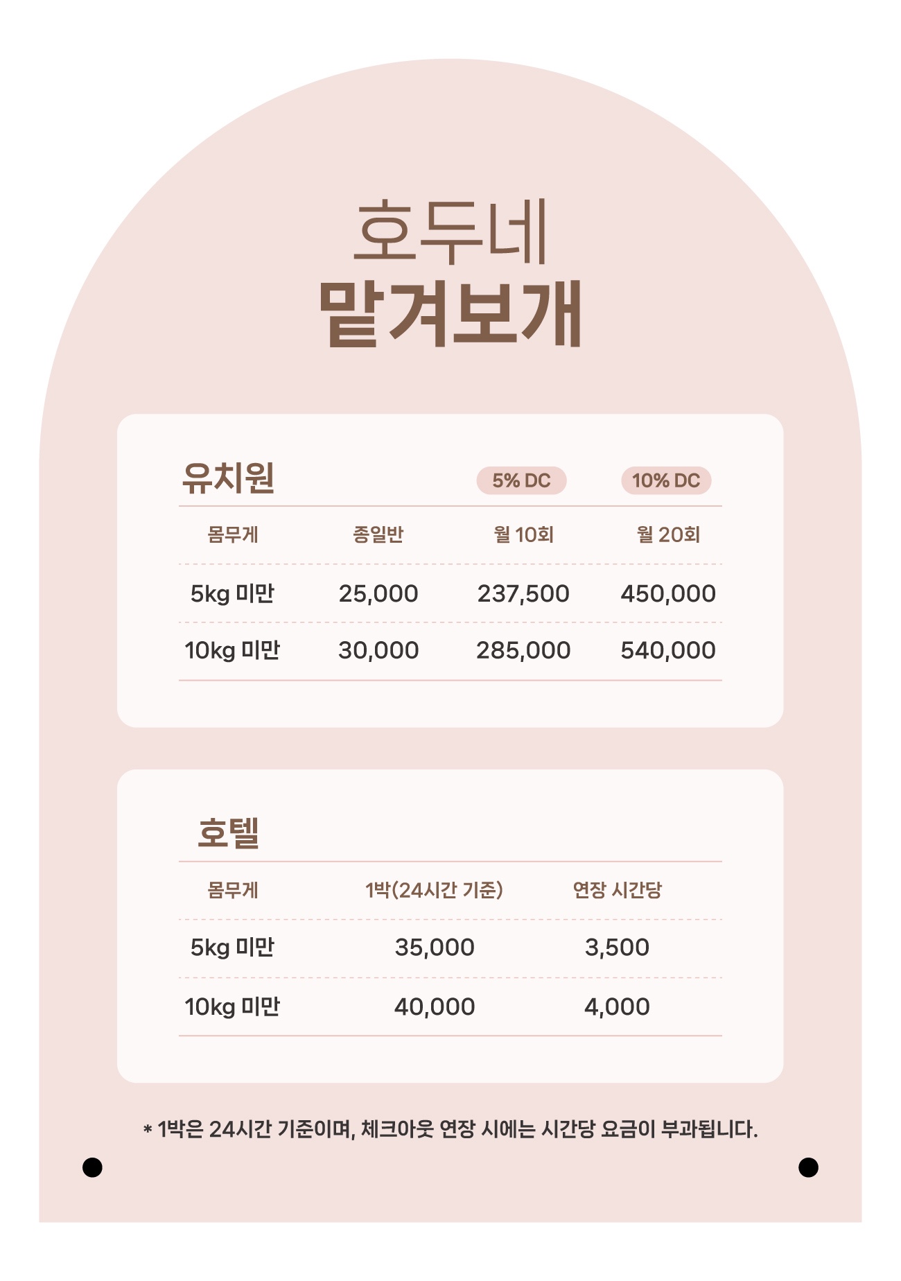 호두네 맡겨보개