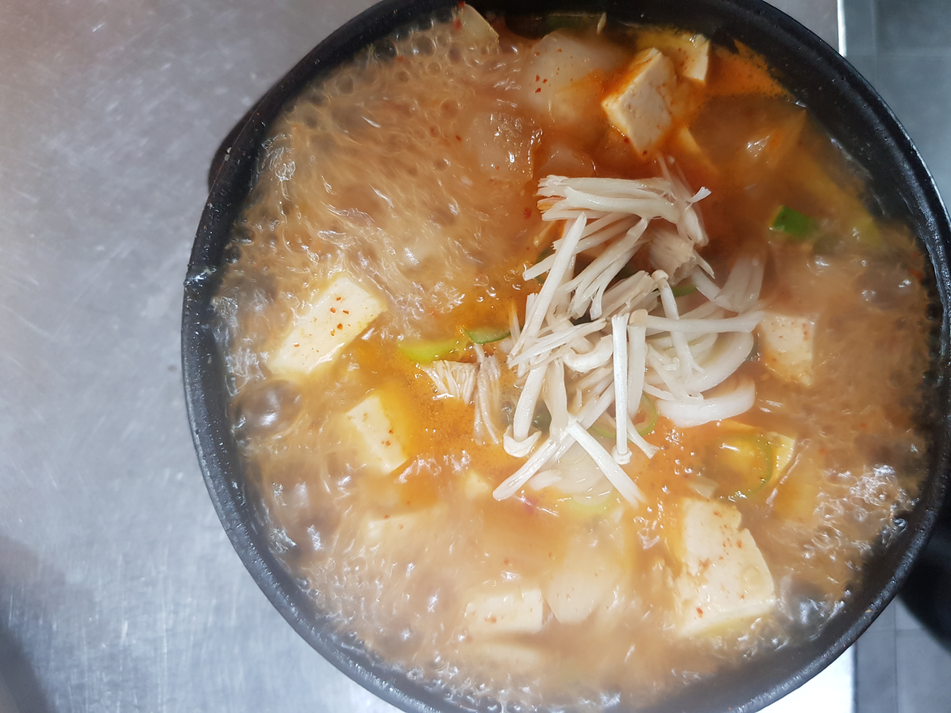 차돌된장찌개