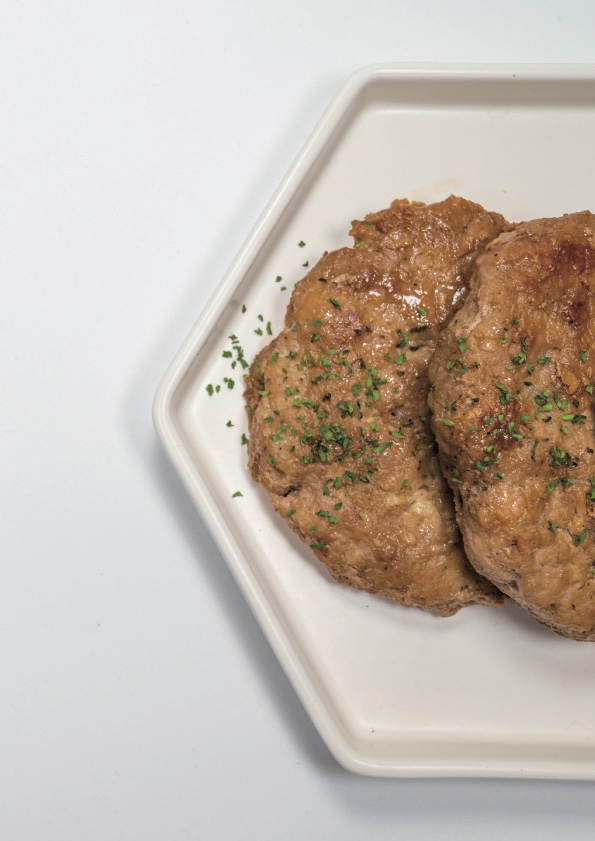 시래기떡갈비