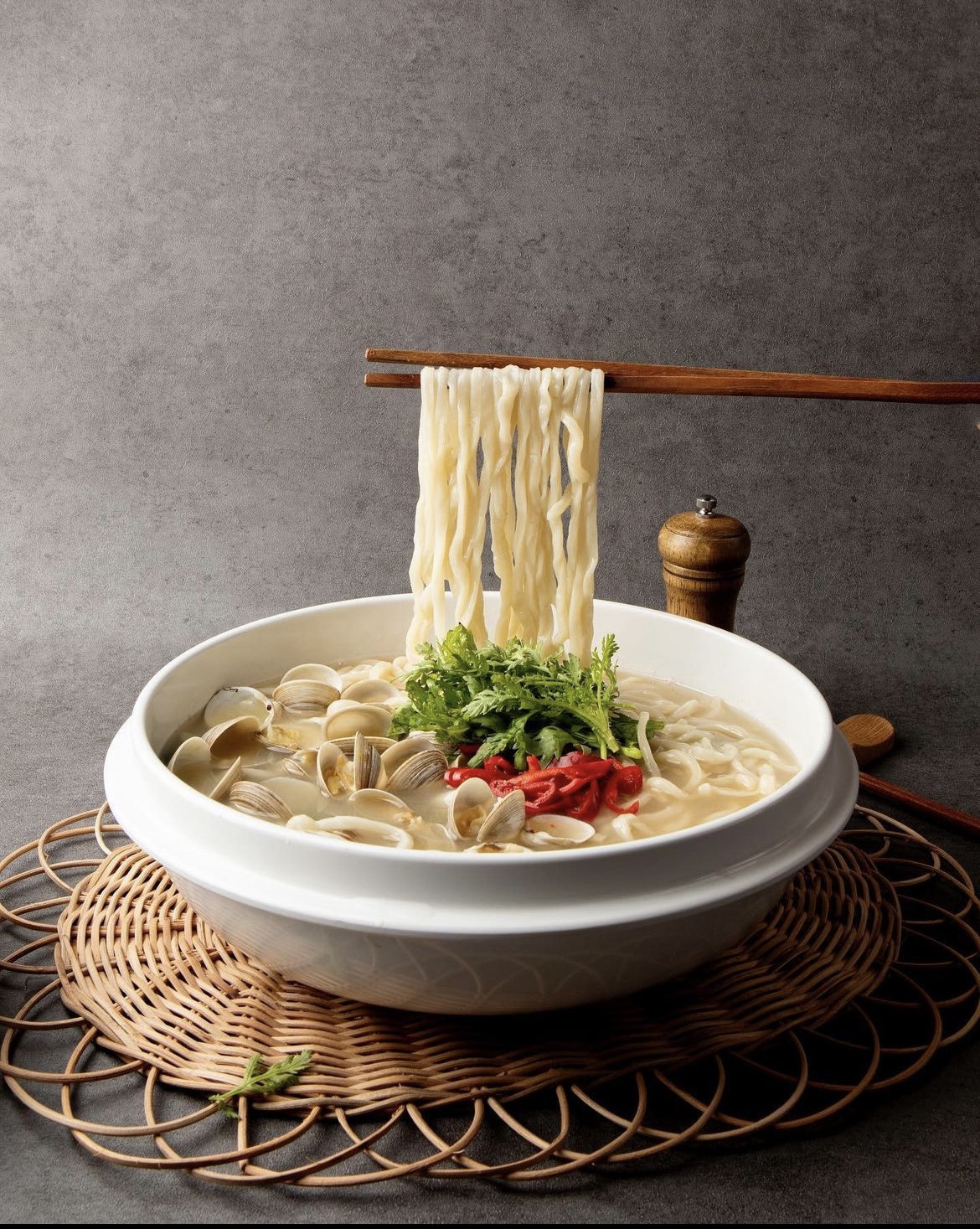 동죽칼국수