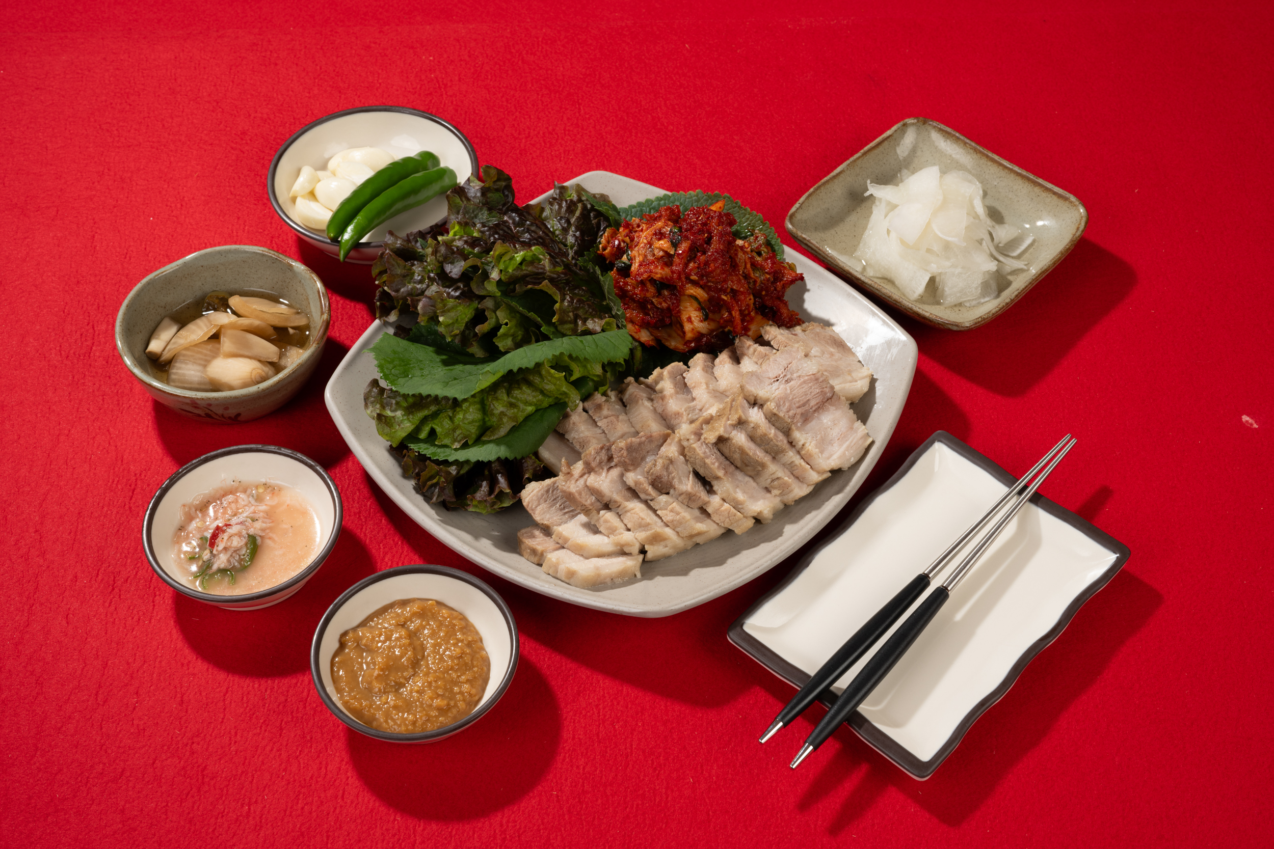 황기보쌈 (중)