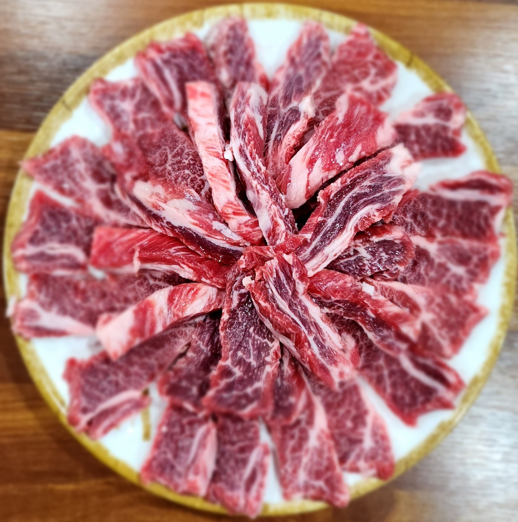 한우갈비살