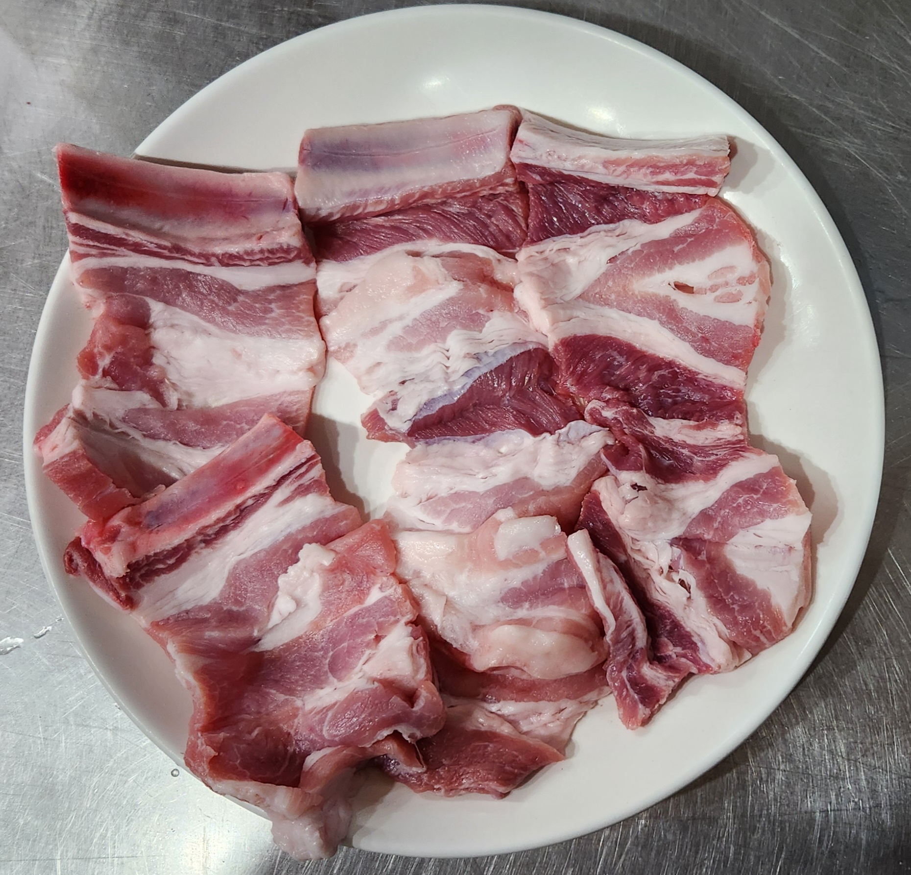 생돼지갈비 (200g)