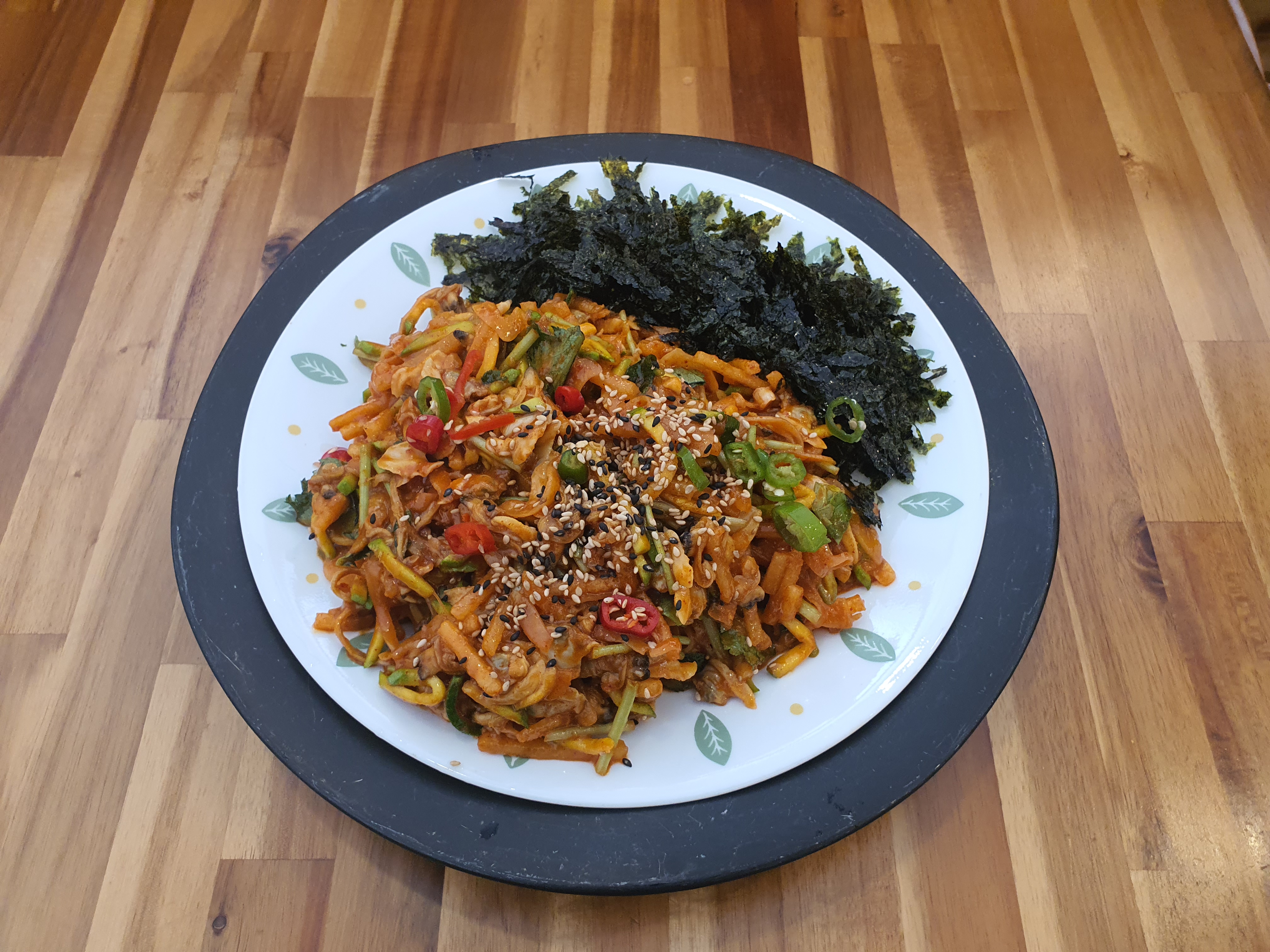 바지락무침