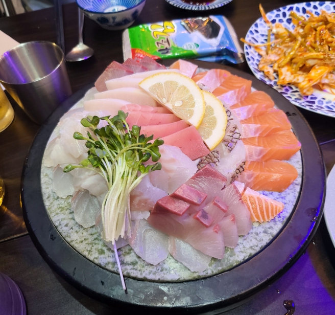 숙성모듬회 (중)