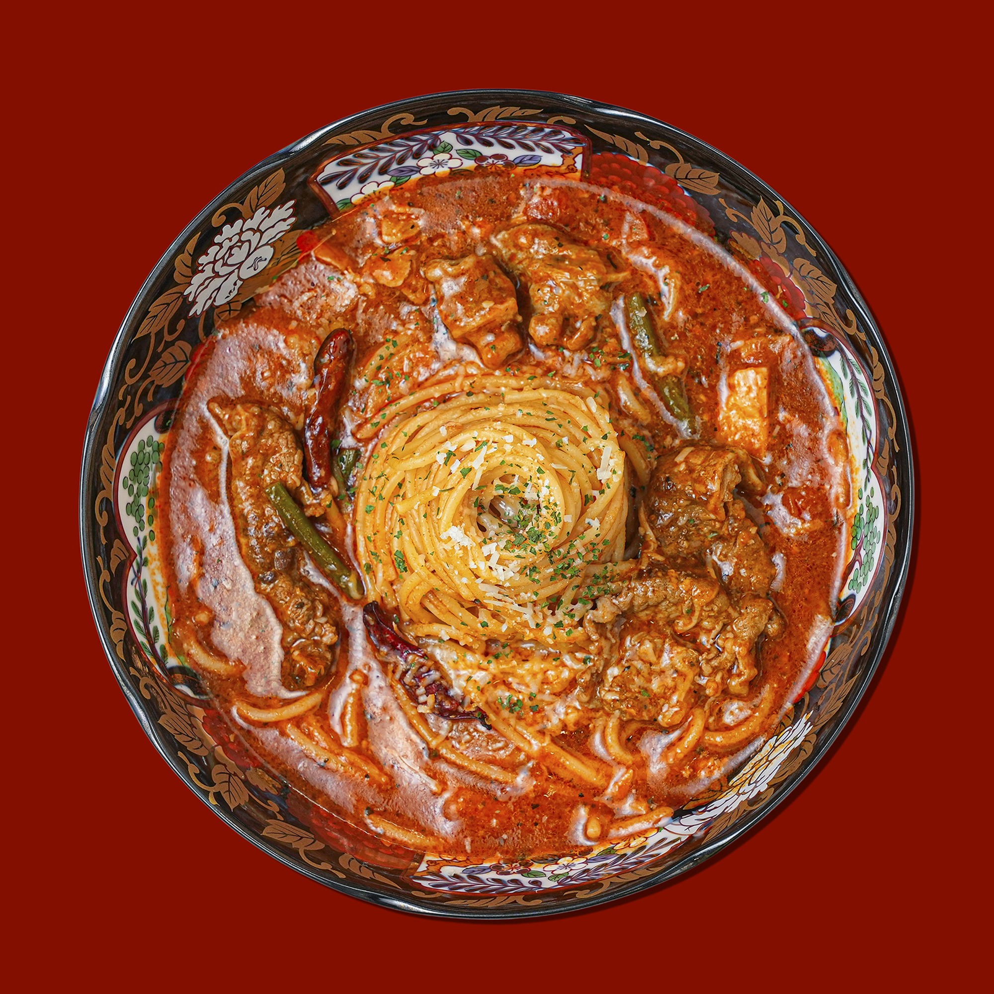 우삼겹 해장토마토 파스타