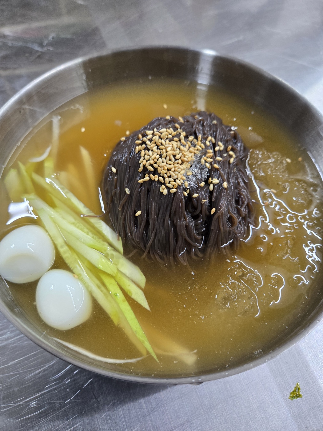 물냉면