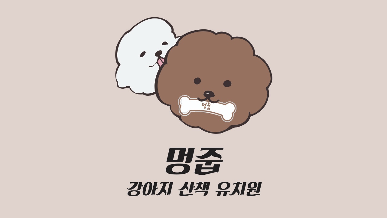 멍줍강아지산책유치원