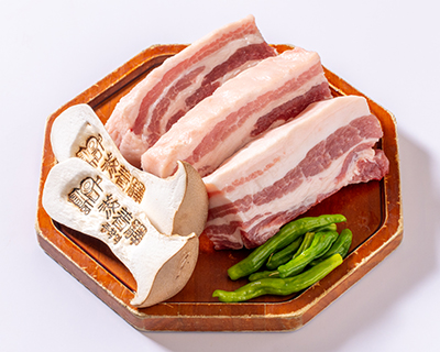 종착역 마블 삼겹살(180g)