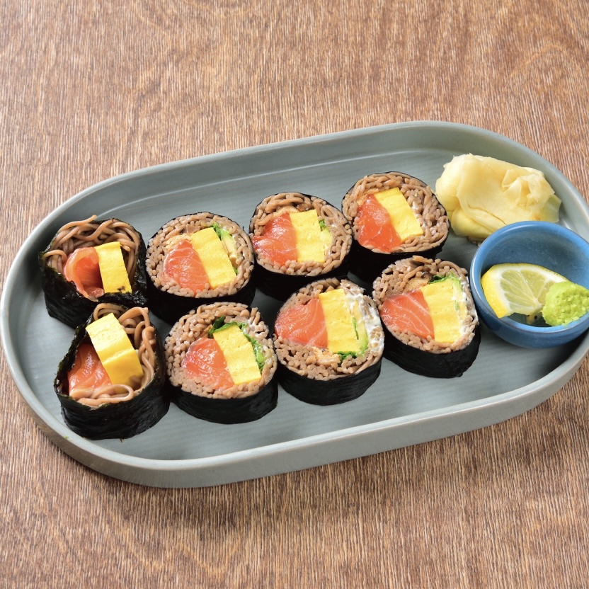 생연어메밀김밥