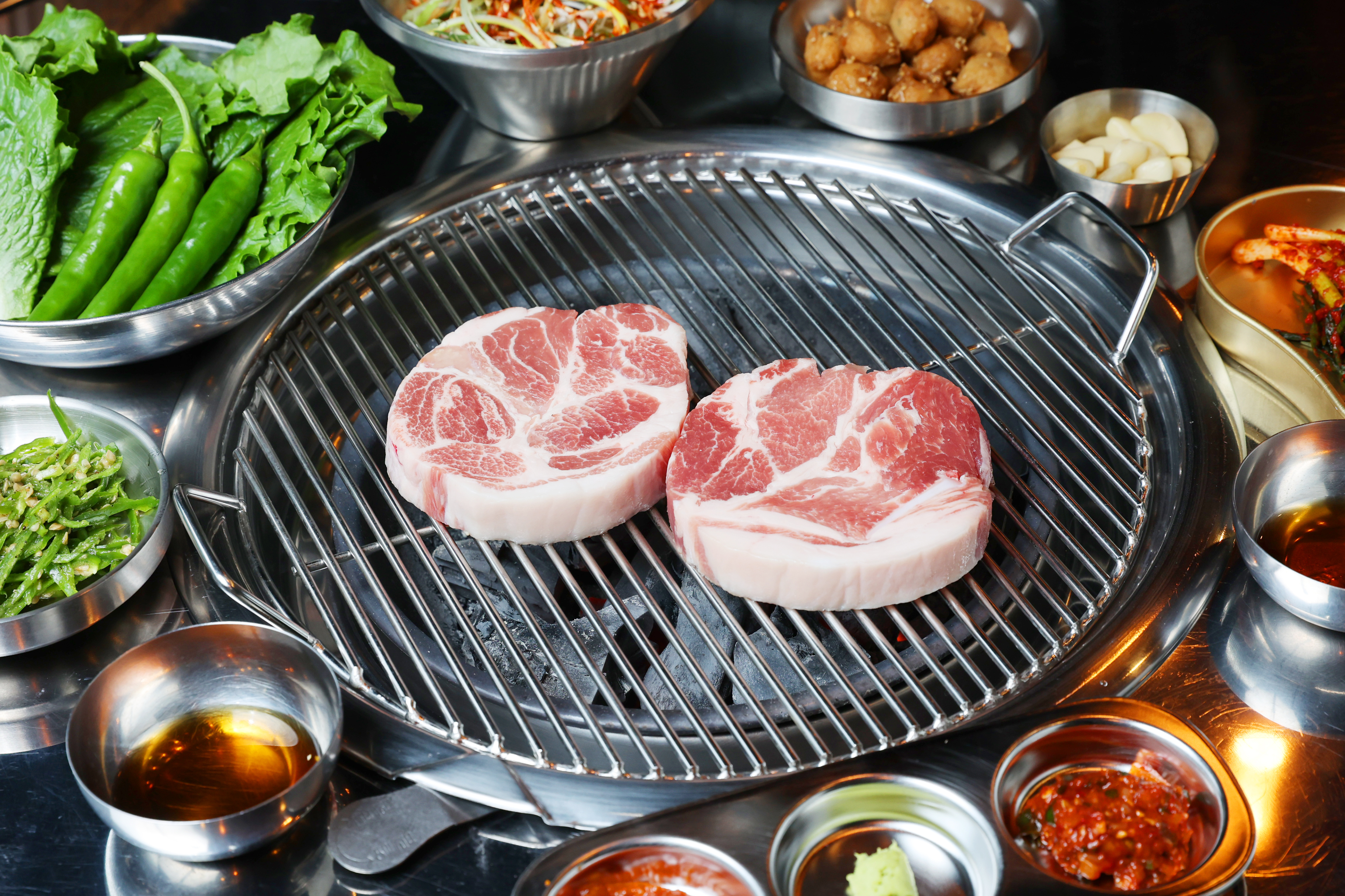목살