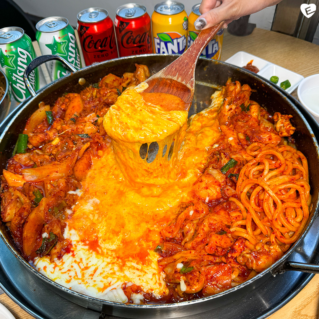 우동사리&모짜렐라치즈핵폭탄