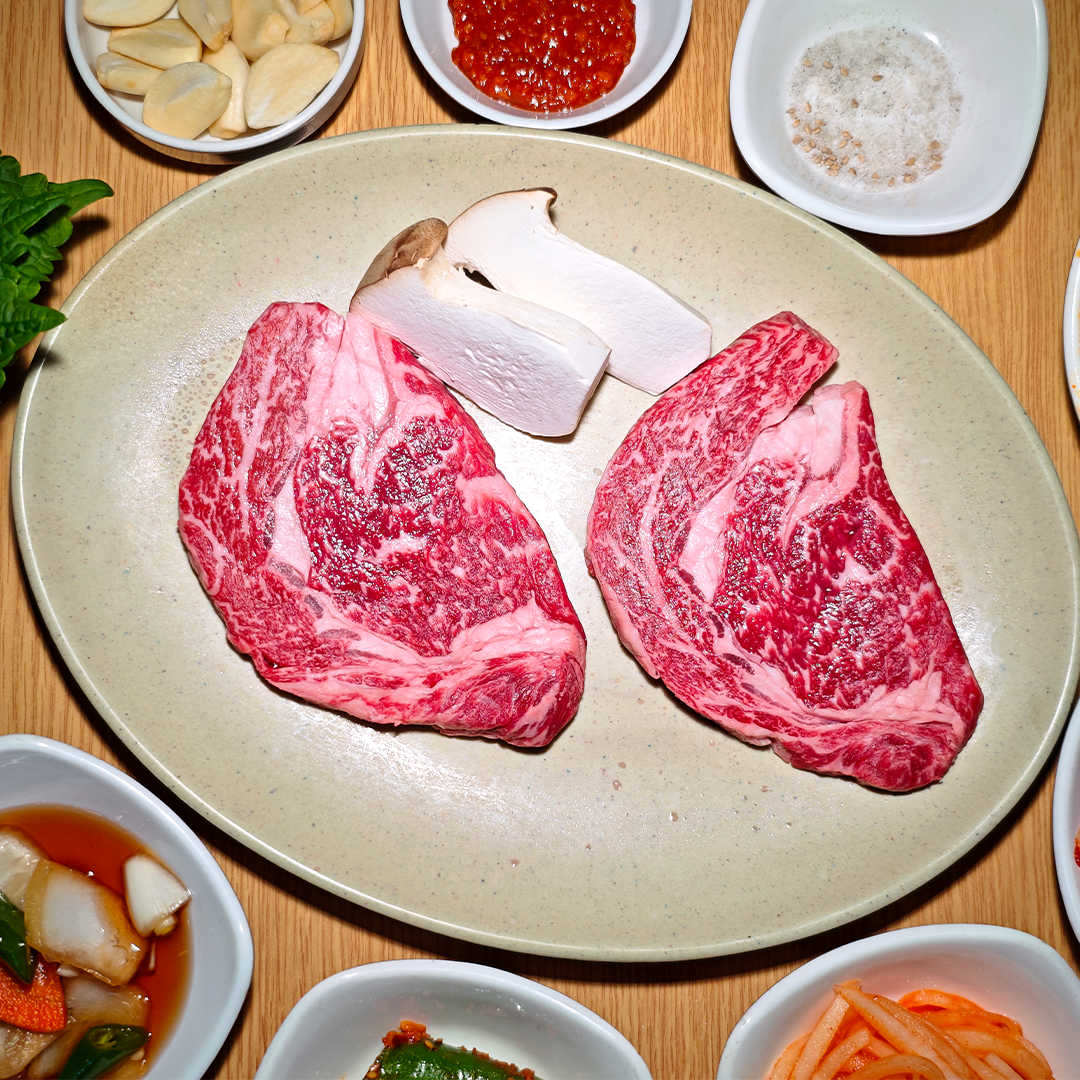 한우생등심 (150g)