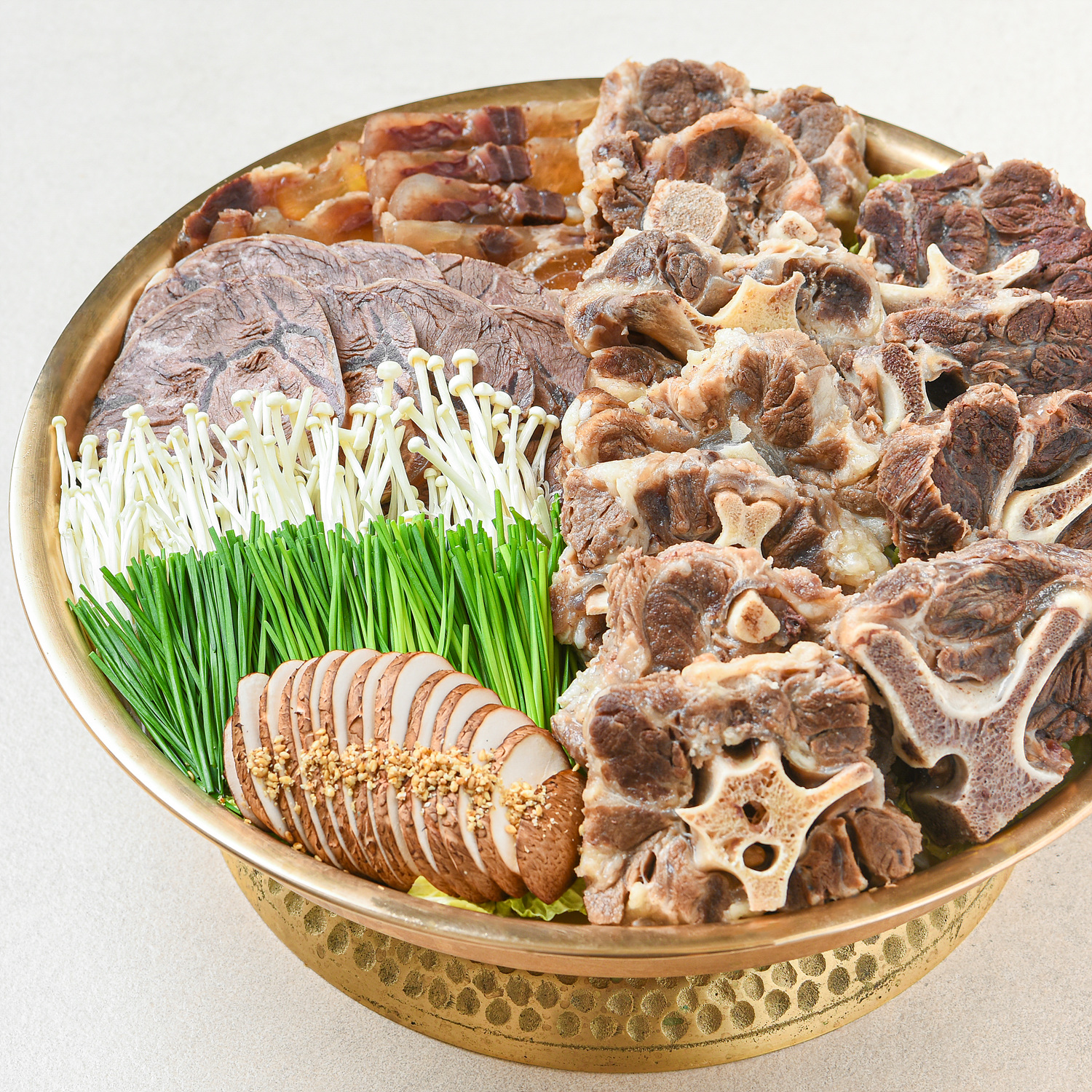 한우 암소 소꼬리 수육