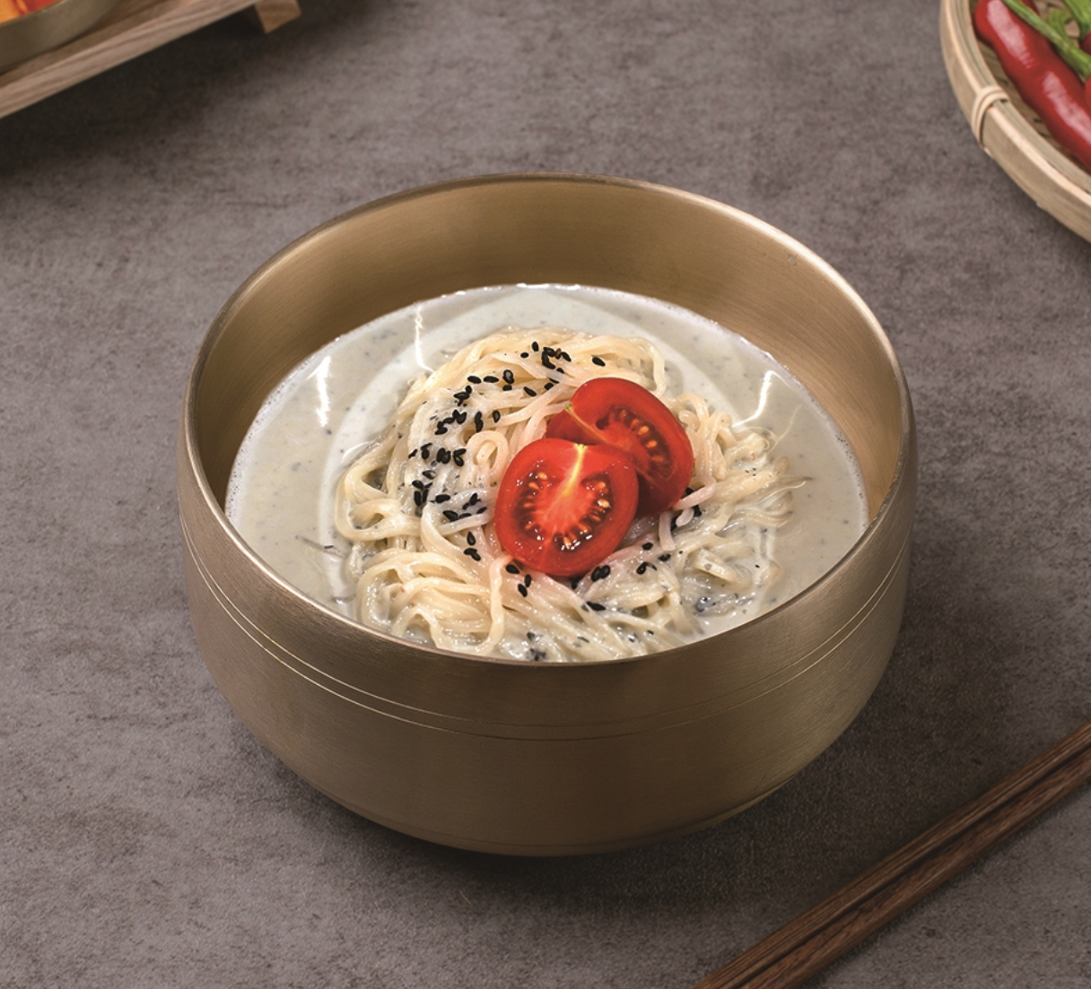 서리태콩국수