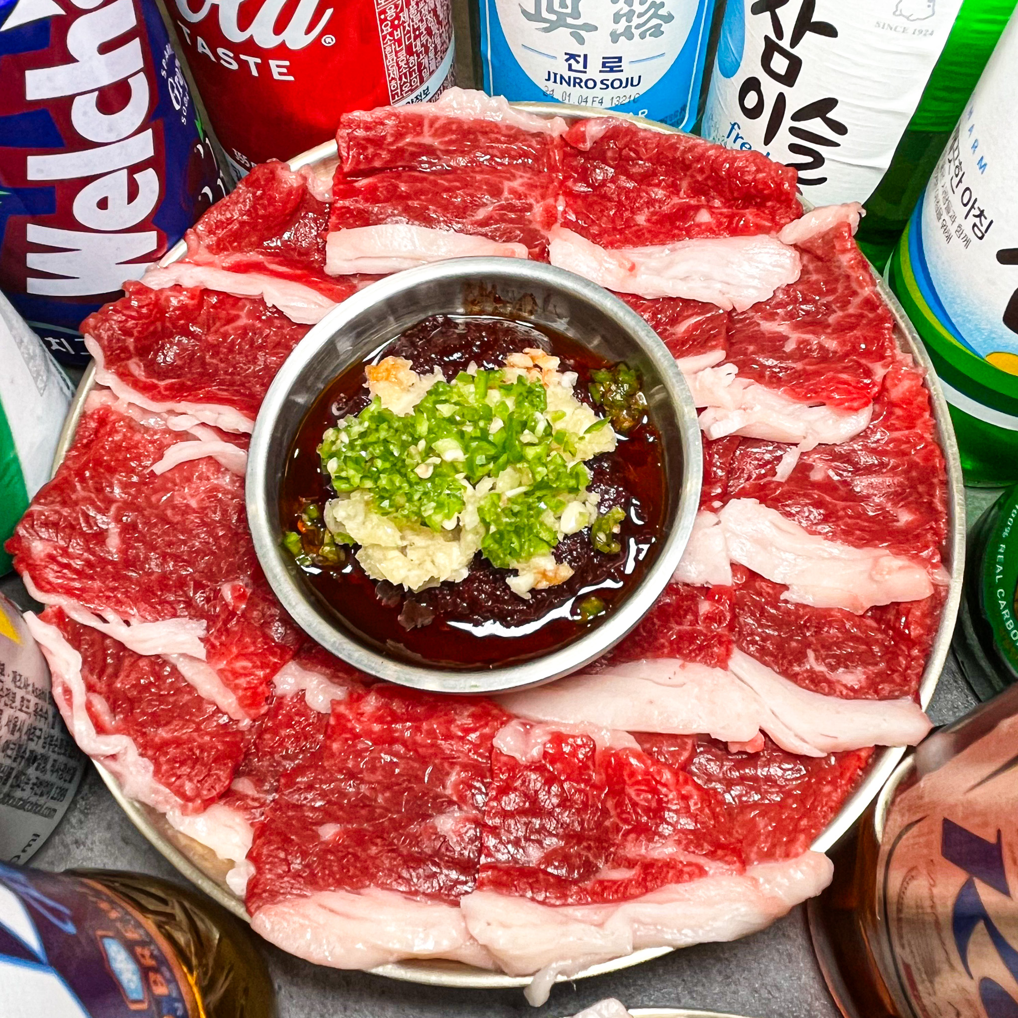 한우 生차돌박이 육사시미(200g)