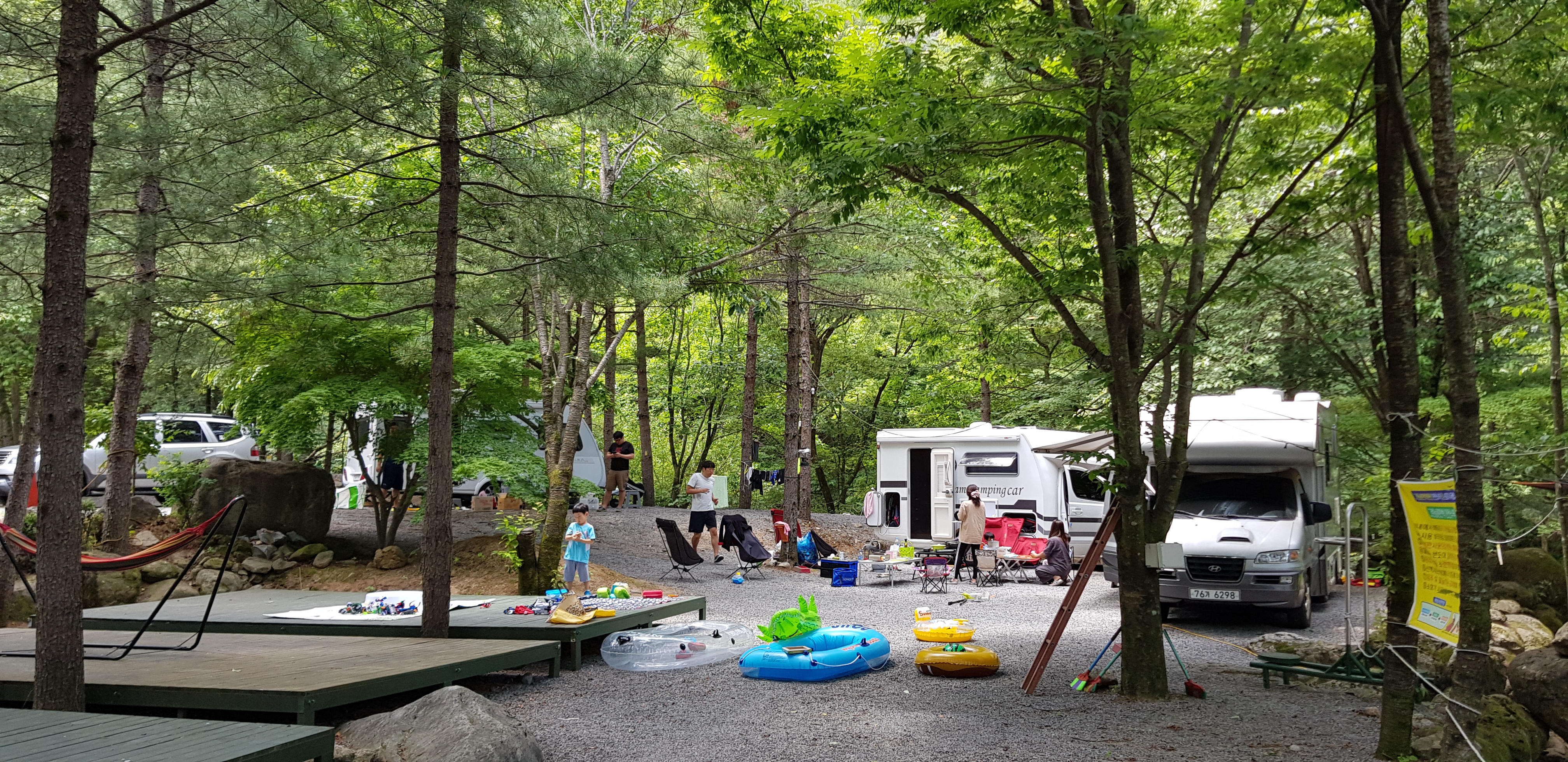 단양천동계곡캠핑장 그린농원 이미지