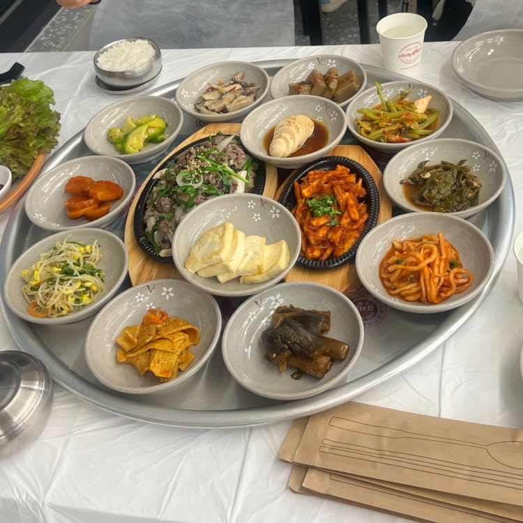 소불고기 밥상(2인이상 주문)