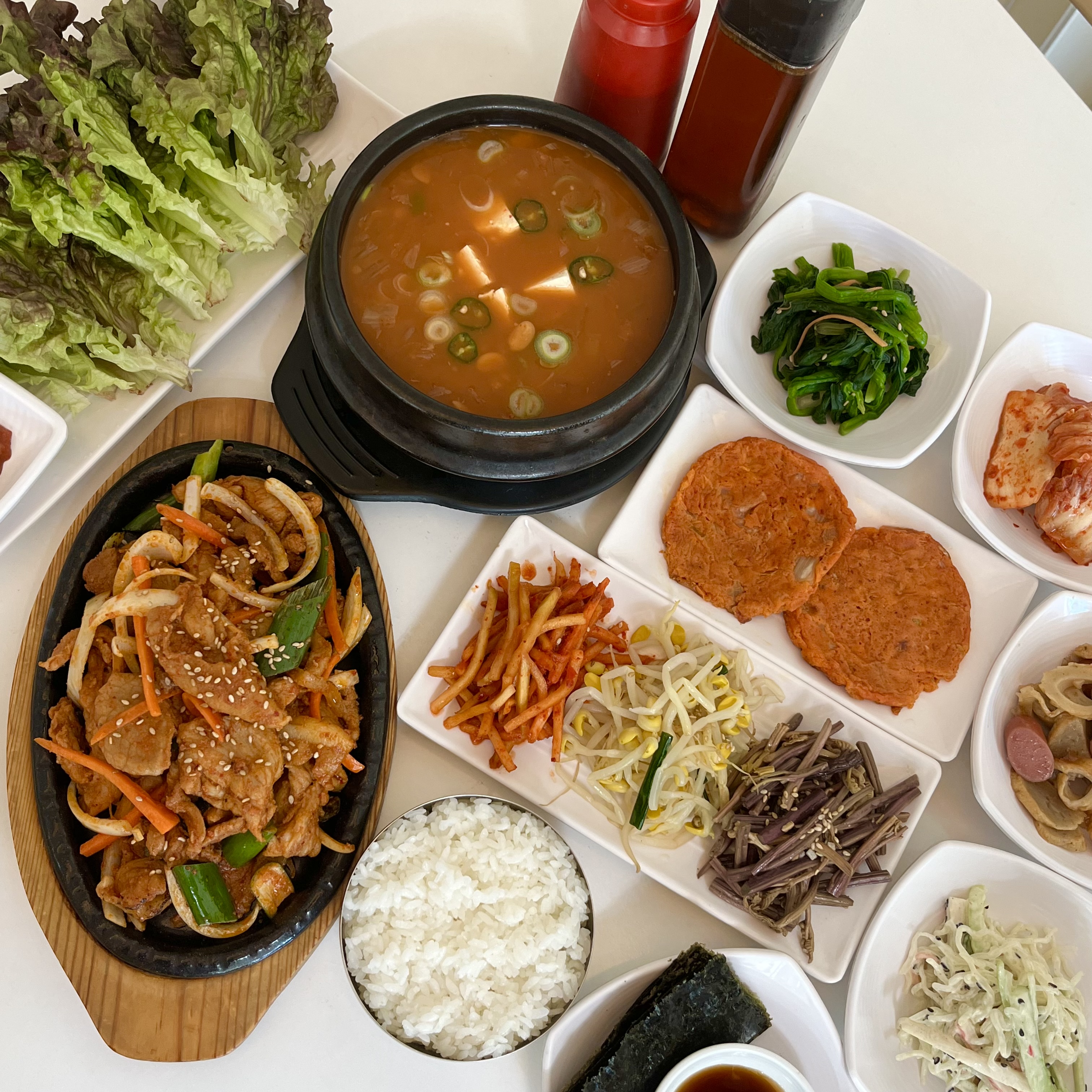 청국장정식