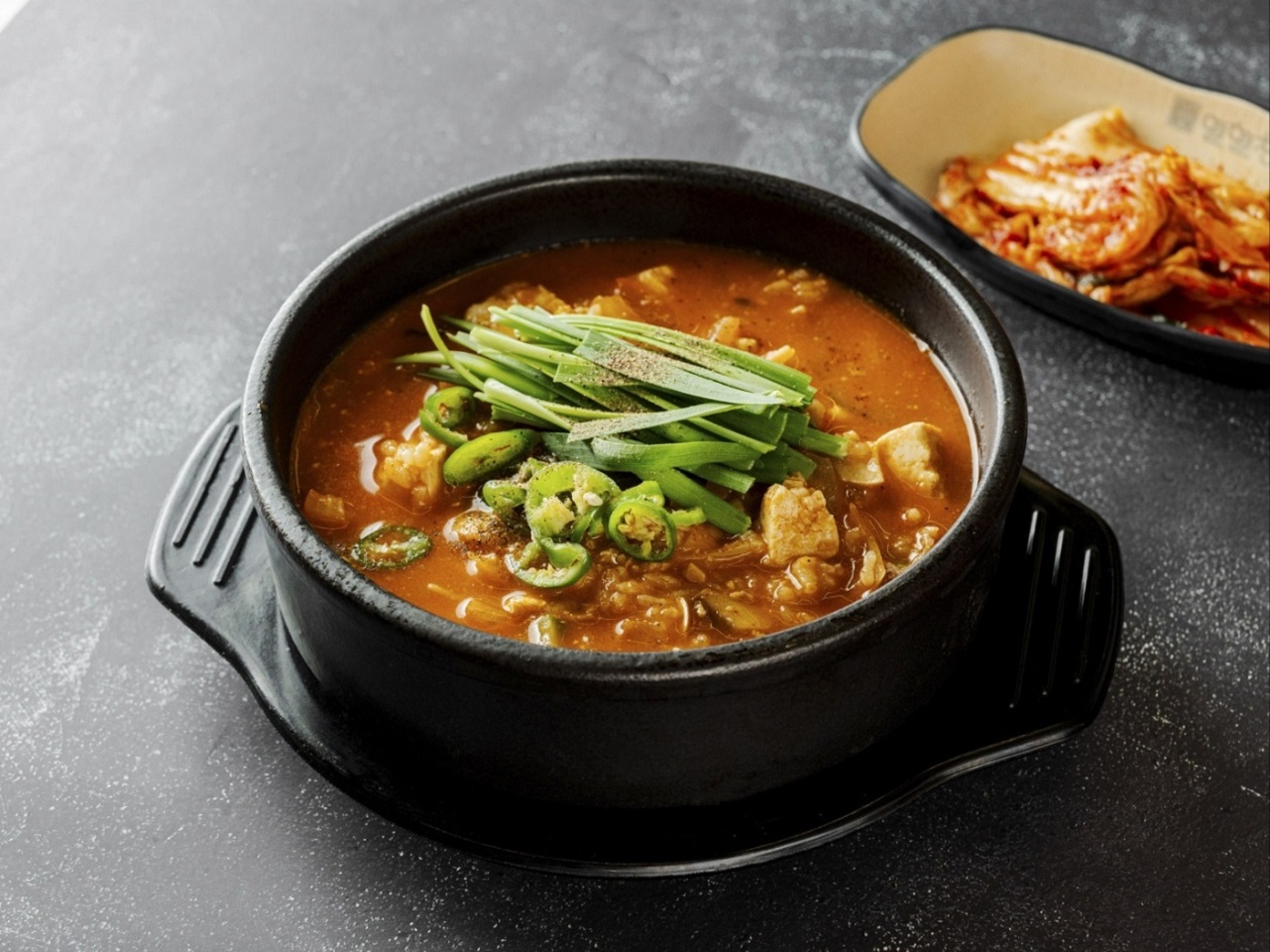 우삼겹된장찌개