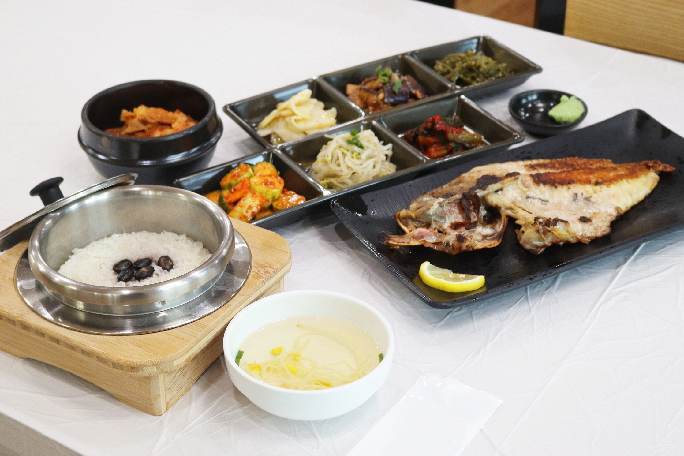 열기구이정식(1인)솥밥포함