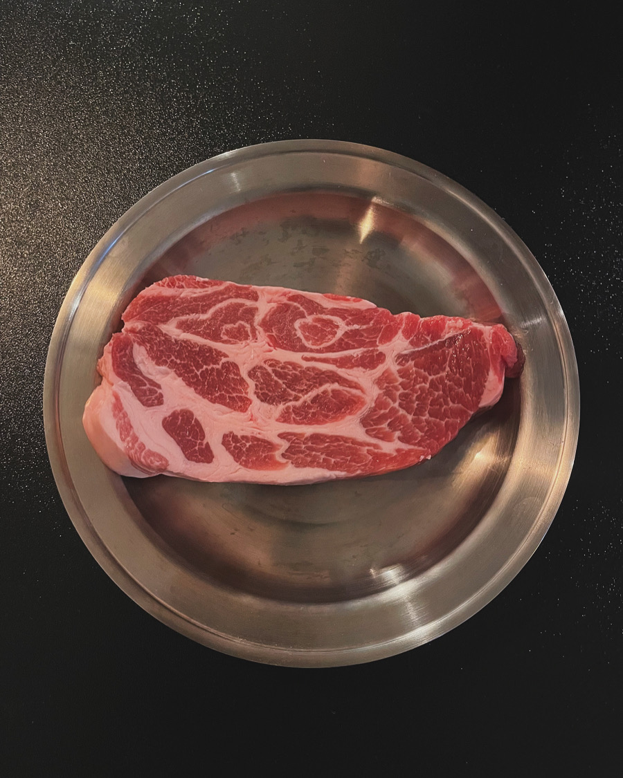 목살