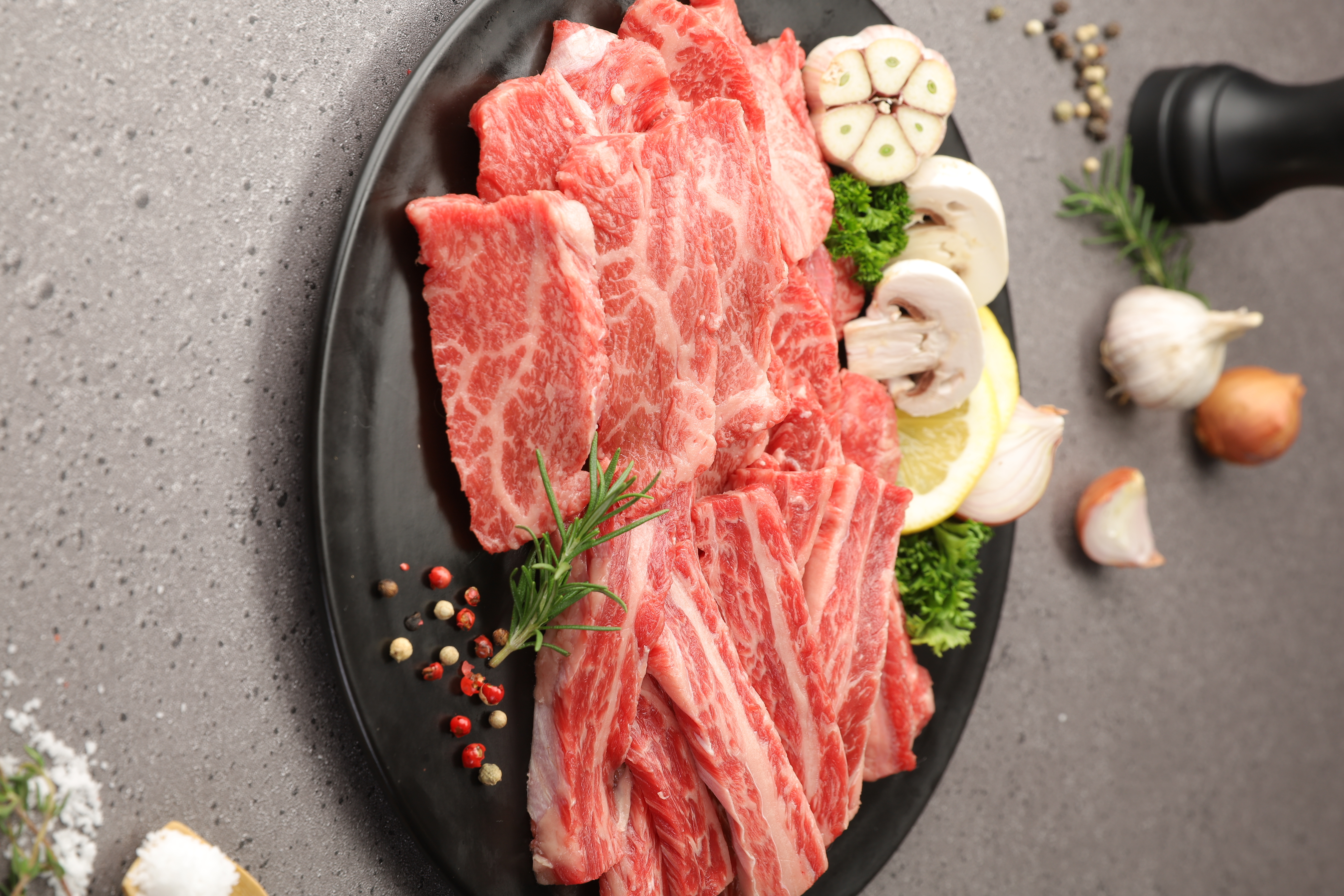 경주천년한우 갈비살