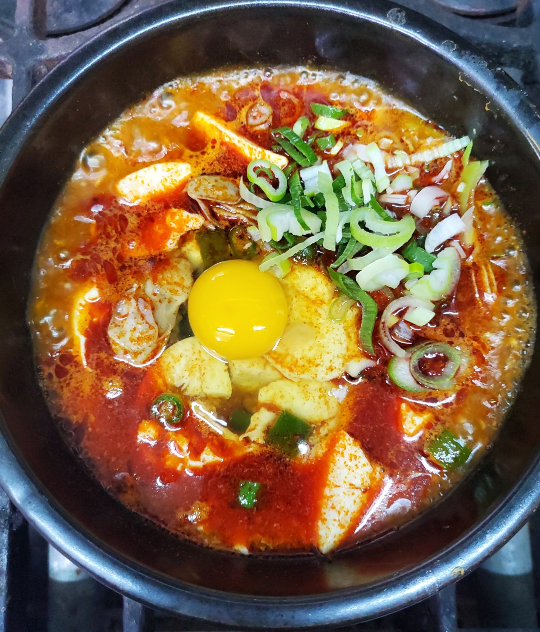 굴 순두부