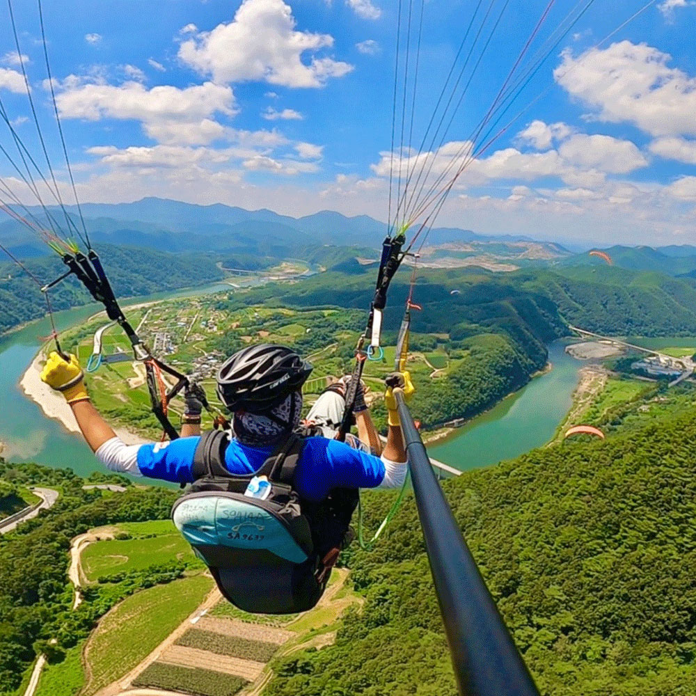 더쎈패러글라이딩 이미지