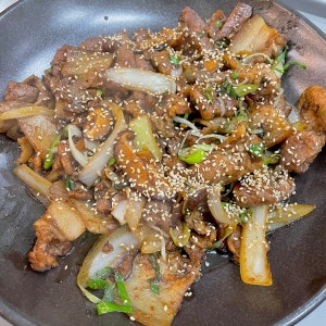 간장제육볶음