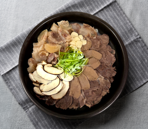 돌판모듬수육