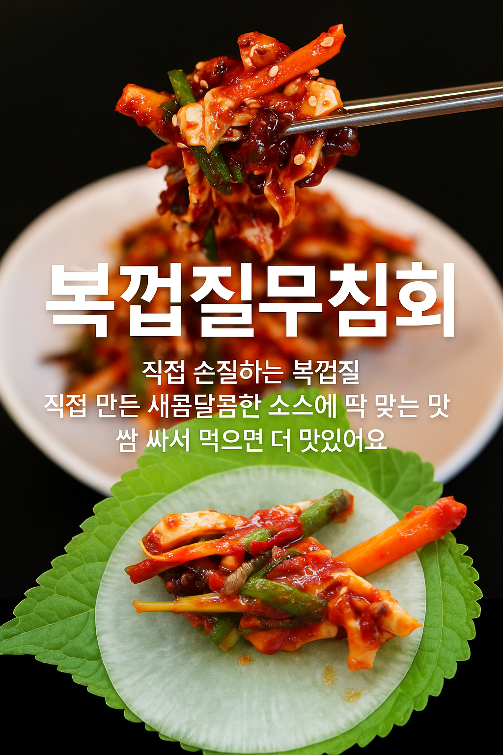 복어껍질무침회