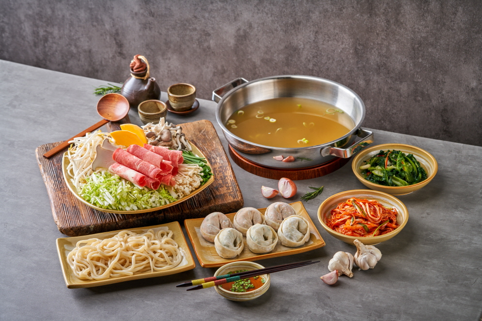 맑은만두전골