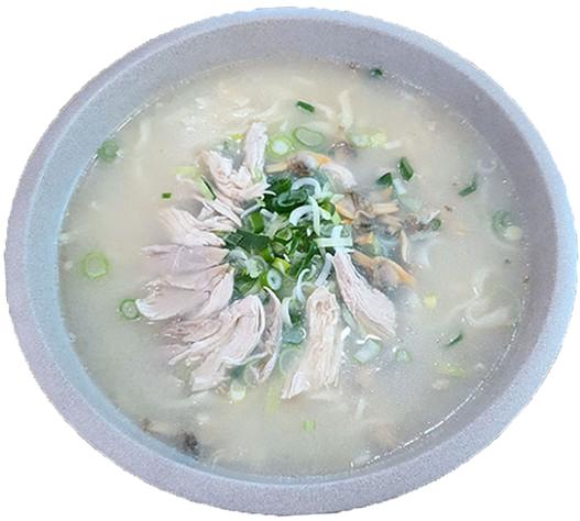 바지락닭칼국수