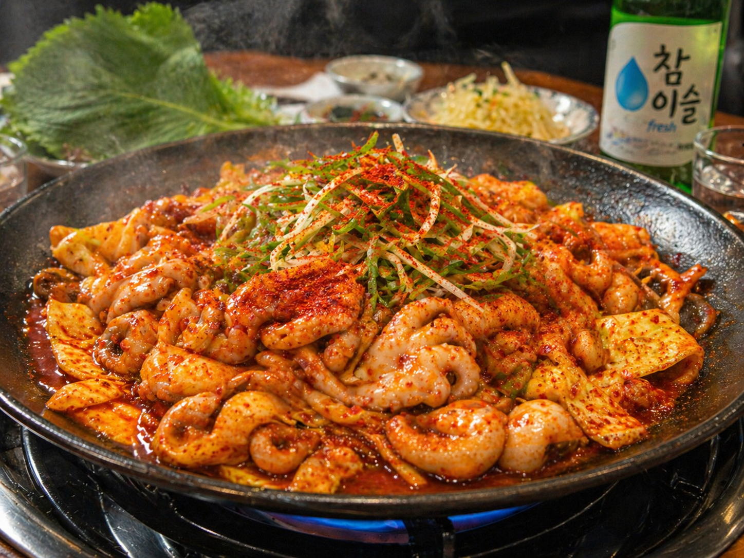 철판 쭈꾸미