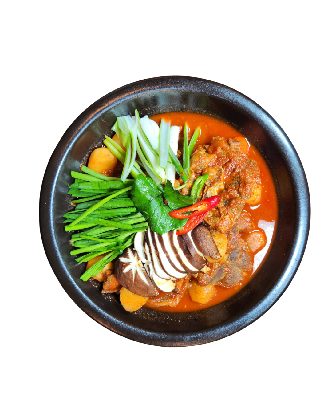 흑염소매운등뼈찜(500g) / 2인분