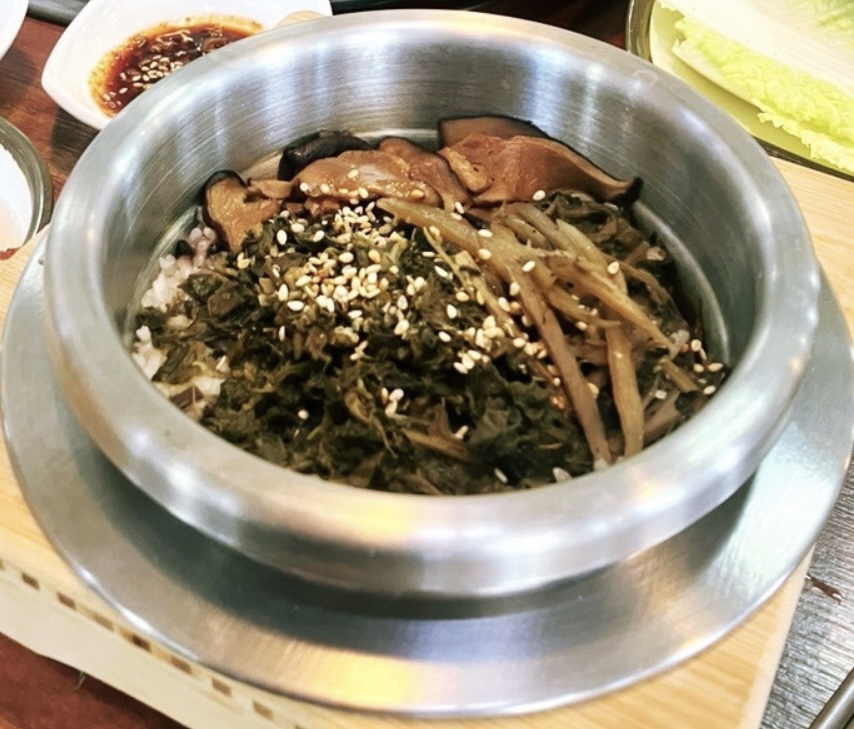 시래기솥밥