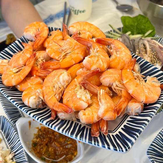 왕새우 구이 (1kg)