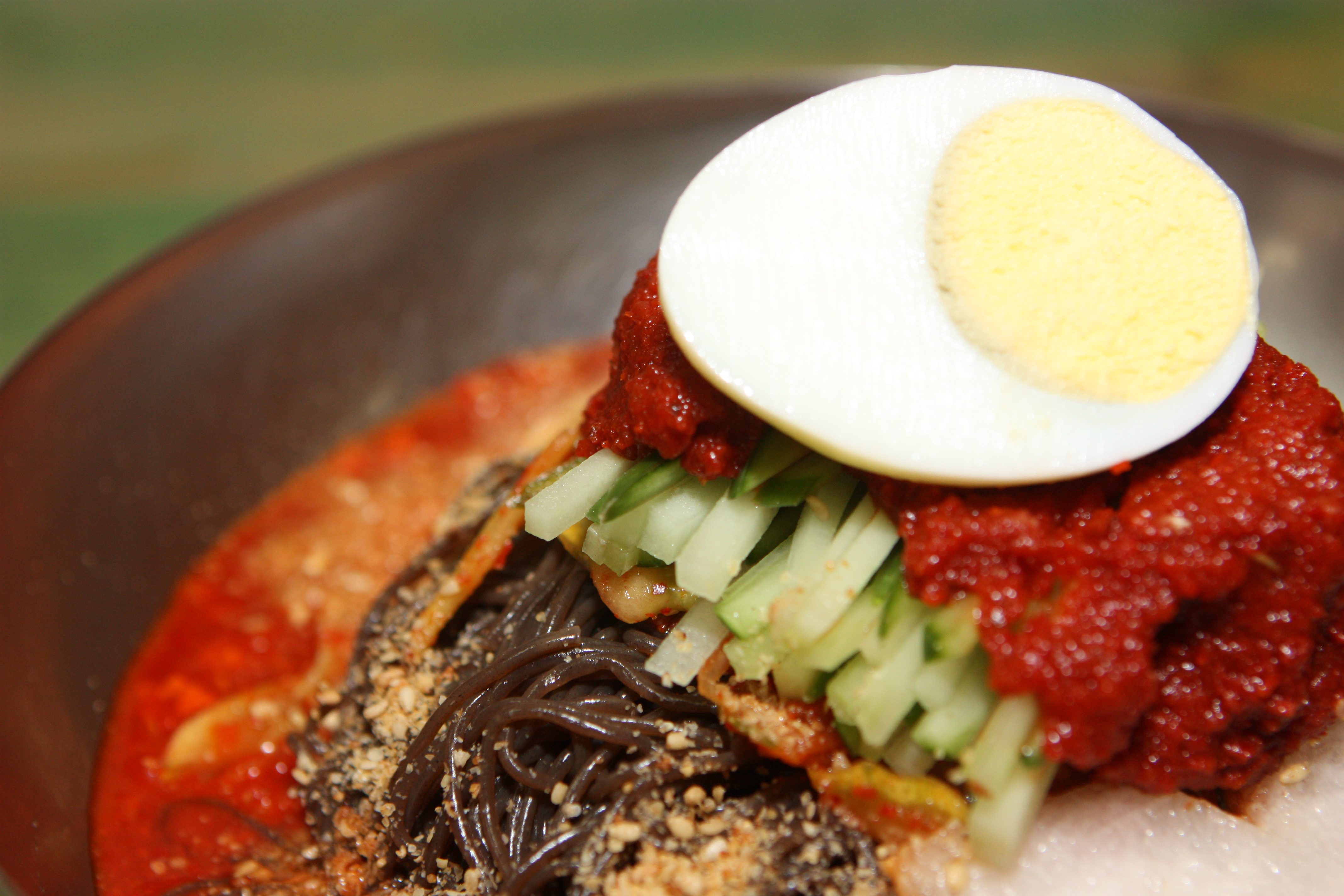 칡냉면 비빔