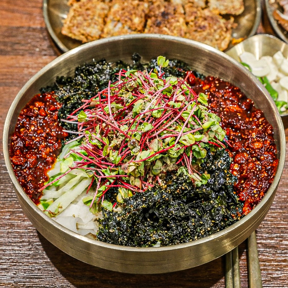 메밀 비빔막국수