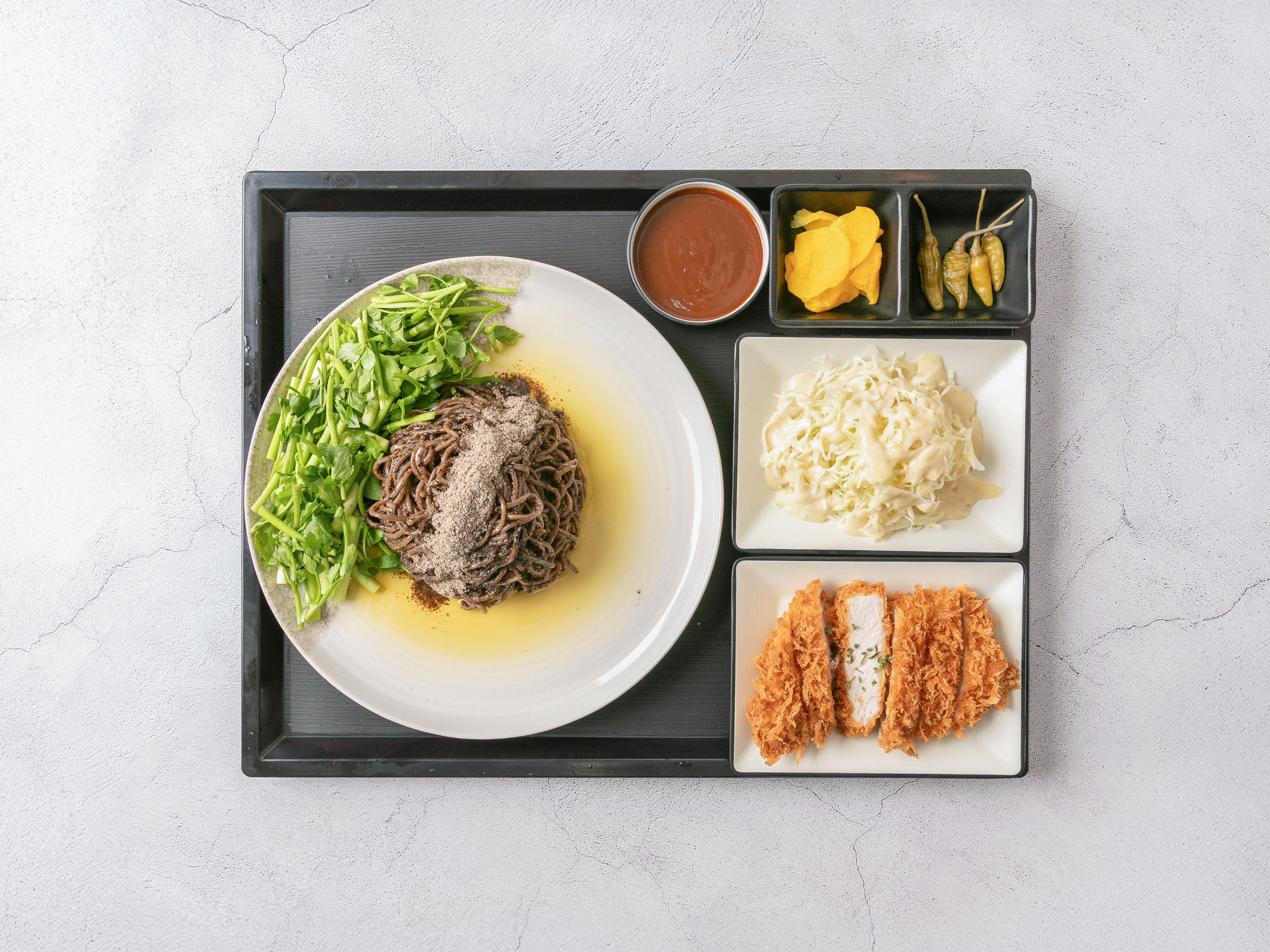 김막국수&돈카츠 세트