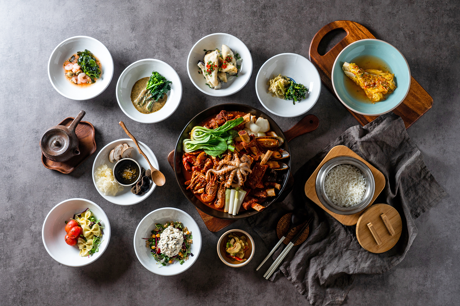 매콤 해물 갈비찜