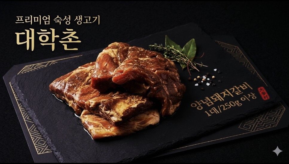 양념돼지갈비 yangnyeom dwaeji galbe
