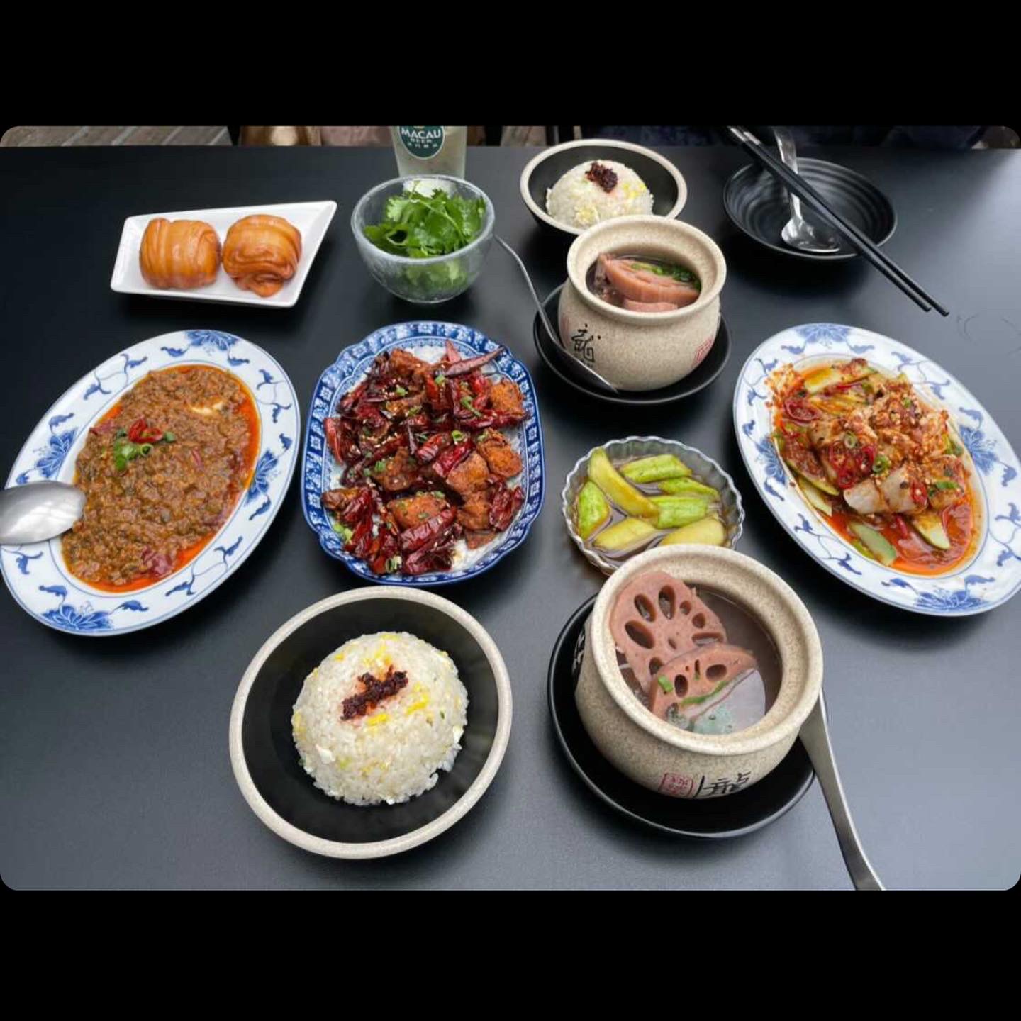 연근갈비탕 한상차림(2인이상 주문가능)