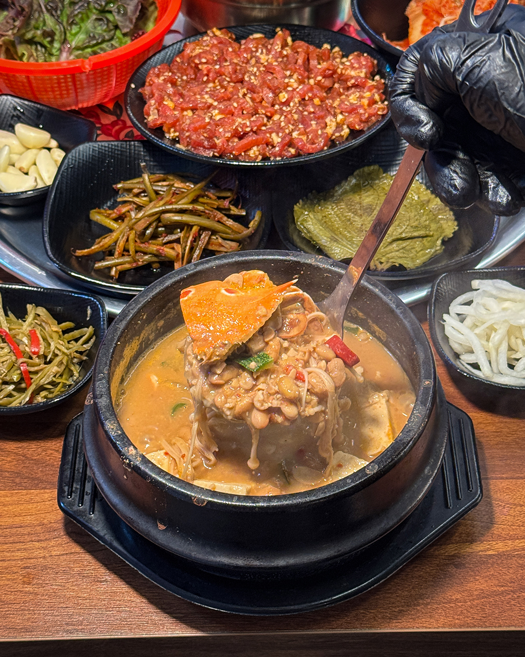 바지락청국장