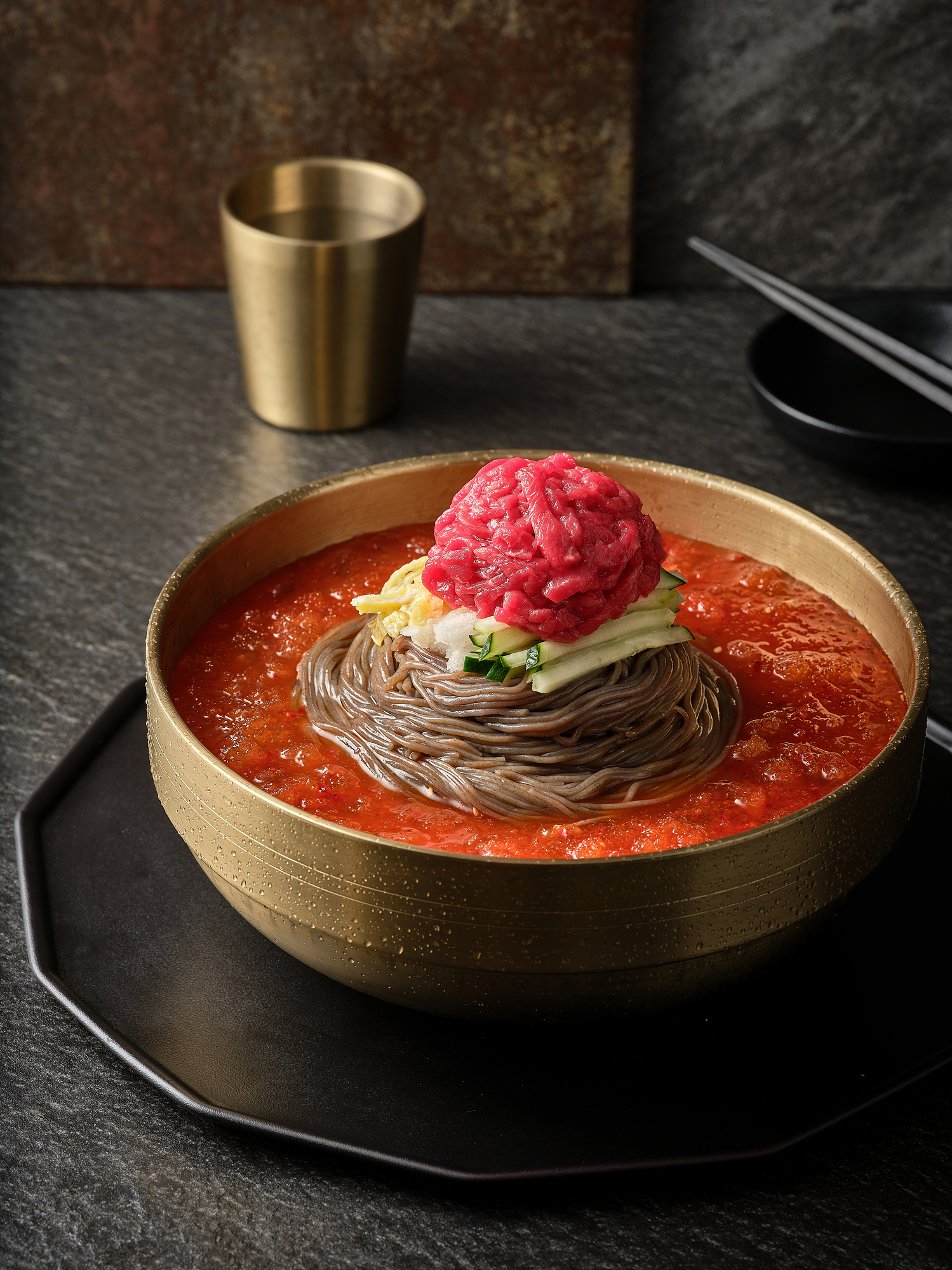 한우육회냉면