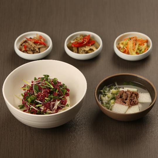 영천식 육회비빔밥(간장 양념)