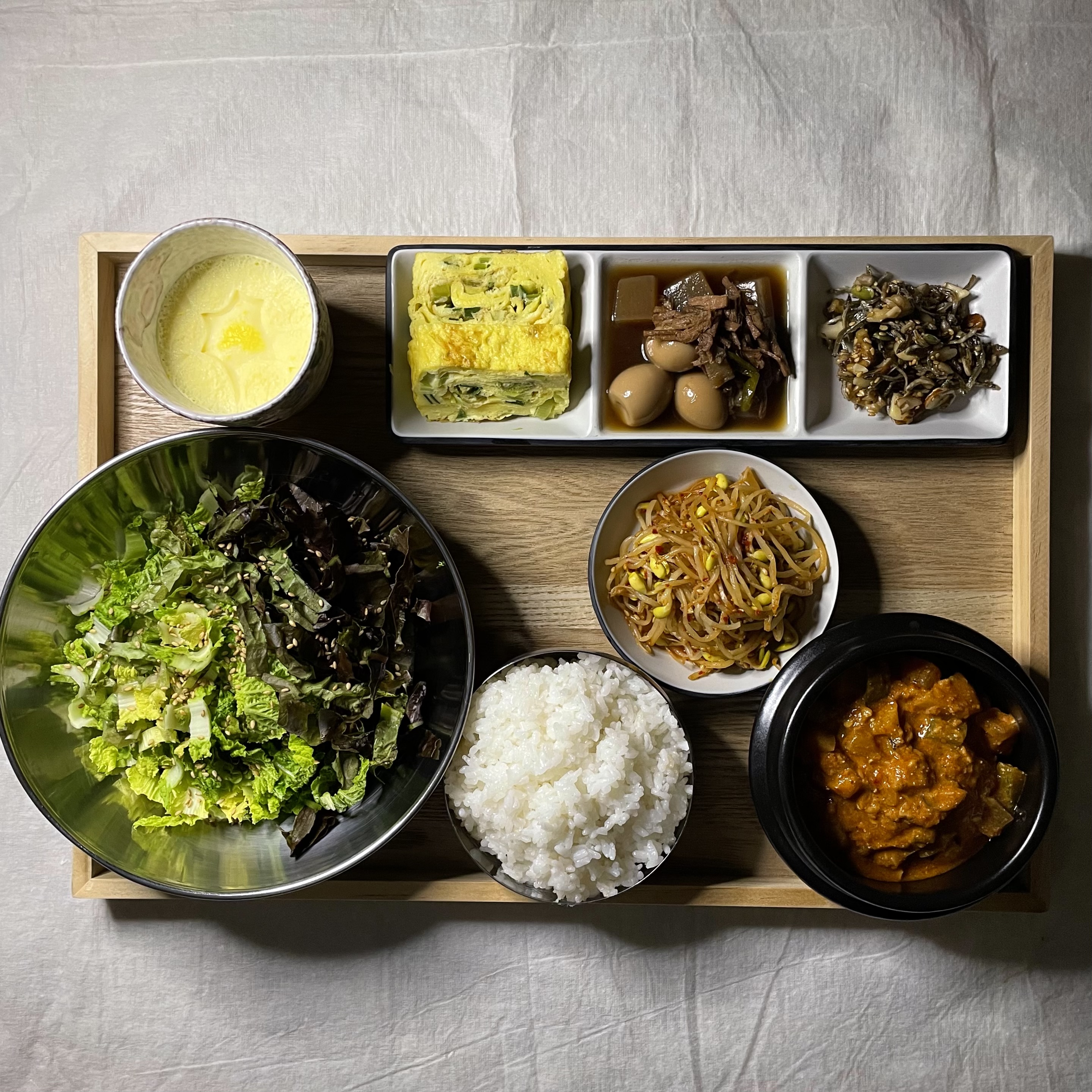 강된장 비빔 정식
