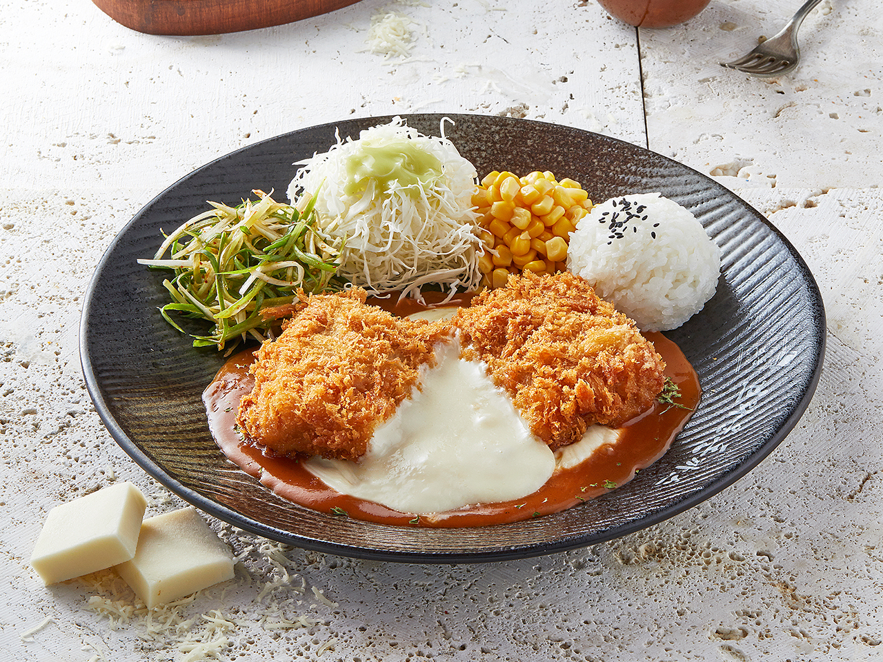 홍수치즈돈까스